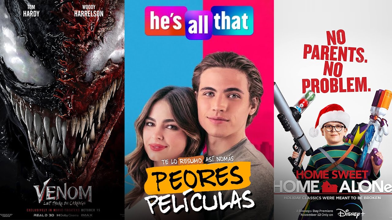 3 Peores Peliculas Del 2021 | #TeLoResumo