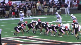 preview picture of video 'Louisville Leopards at North Canton Hoover Vikings Football Highlights 8-31-2012'