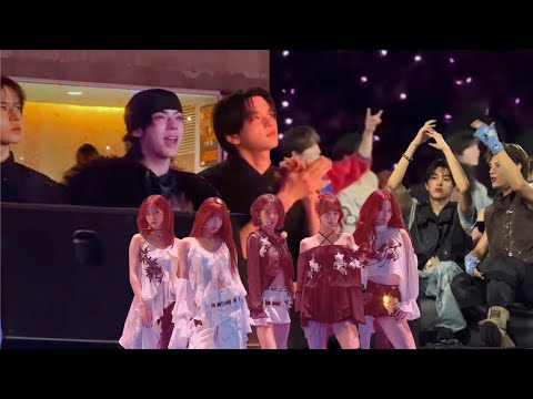 [FULL] Idol Reaction To LE SSERAFIM Performance at AAA 2025