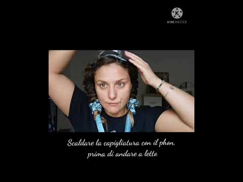 Onde capelli senza calore