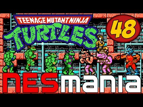48/714 Teenage Mutant Ninja Turtles - NESMania
