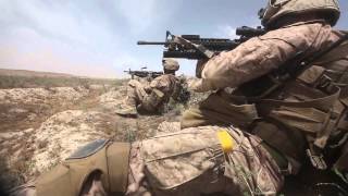 preview picture of video 'Marines Patrol in Afghanistan'