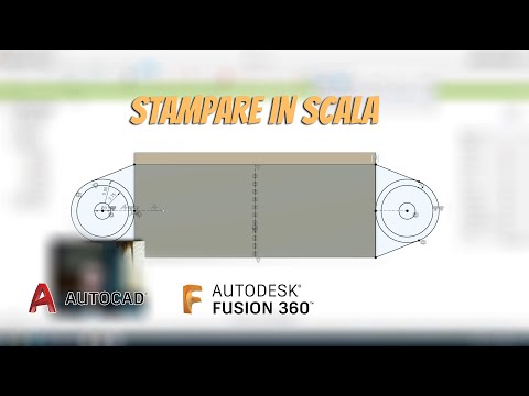PRINT FUSION 360 SKETCH IN SCALE - FUSION 360 + AUTOCAD TUTORIAL