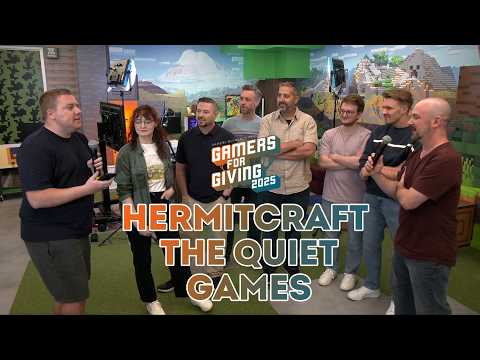 The Quiet Games with @Zedaph@TangoTekLP | Hermitcraft Charity Stream 2025 [Gamers Outreach] #GFG2025