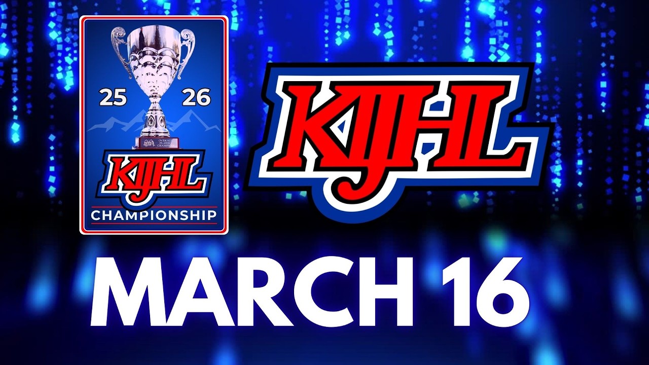 KIJHL Gameday- Game 7s - March 16/26