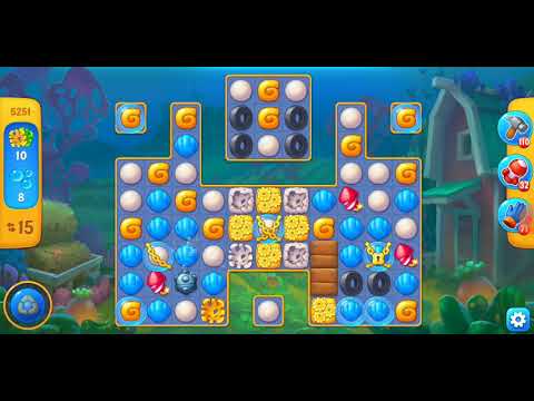 Fishdom. 5251 level no boosters and diamonds