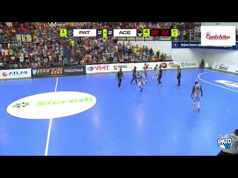 PATO FUTSAL x ACEL CHOPINZINHO  - AO VIVO - CAMPEONATO PARANAENSE SÉRIE OURO