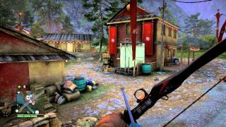 Farcry 4 taking a camp with elephant