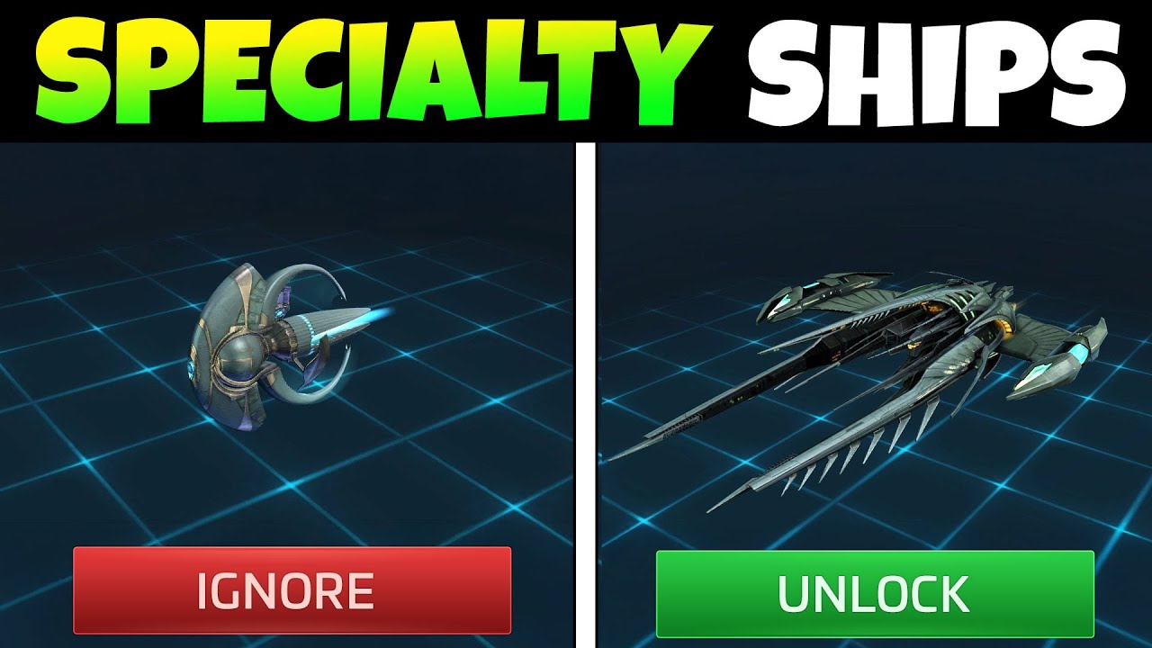 How to Unlock and Upgrade SPECIALITY SHIPS in STFC