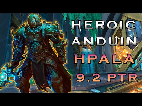 HC Anduin Wrynn 9.2 Necrolord Holy Paladin PTR Testing