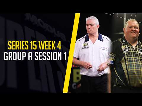 WEEK 4 BEGINS! ???????? | Live Darts |  Series 15  Week 4 | Group A Session 1