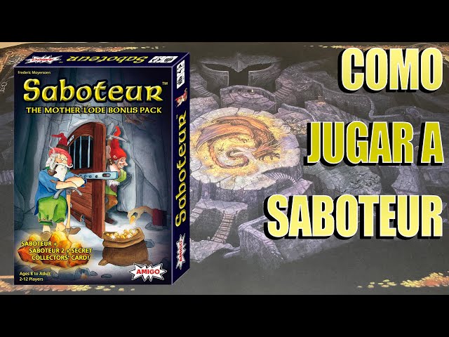 Vídeo relacionado con Juego del SABOTEADOR CONSIGUE Maximo DE Oro para Ganar (Juego Base + Expansión)