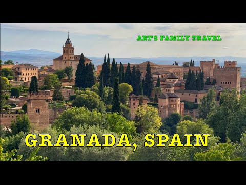 Granada, Andaluzia, Espanha 4K