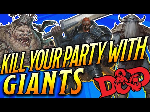 KYPW: Giants - Dungeons and Dragons 5e
