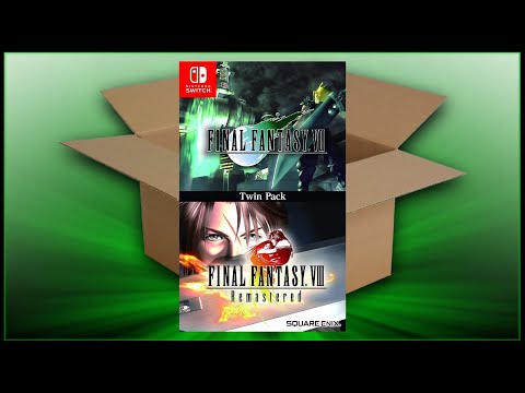 Final Fantasy VII & VIII Remastered Twin Pack [Switch] (Unboxing/Breakdown/Demo)