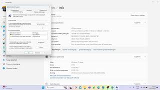 Computer herstellen met systeemherstel onder Windows 11.