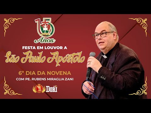 Santa Missa | 6º Dia da Novena em Louvor a São Paulo Apóstolo | 21/01/2026 - 19h30
