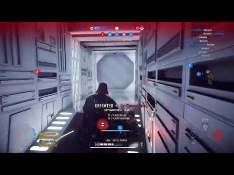 Darth Vader defends the Death Star from the rebels!