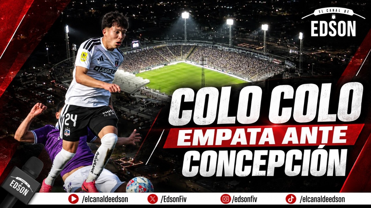 COLO COLO EMPATA ANTE CONCEPCIÓN Y DEJA DUDAS ANTES DEL RECESO