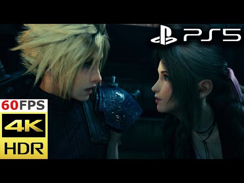 Aerith Was Ready to Confess Her Love to Cloud - ​​Final Fantasy VII Remake (PS5 4K HDR) #FFVIIRemake