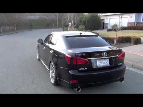 F-Sport Exhaust + Megan Racing Midpipe Exhaust Video