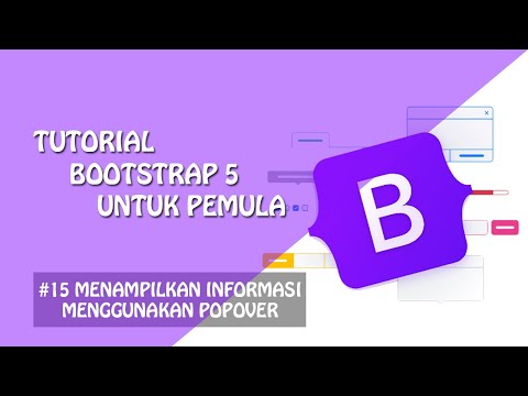 Tutorial Bootstrap 5 : Popover | Menampilkan Informasi dengan Popover