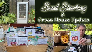 Seed Starting & Greenhouse Update