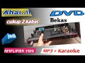 CUKUP 2 Kabel DVD Jadi Amplifier MP3 Lengkap Bisa Karaoke
