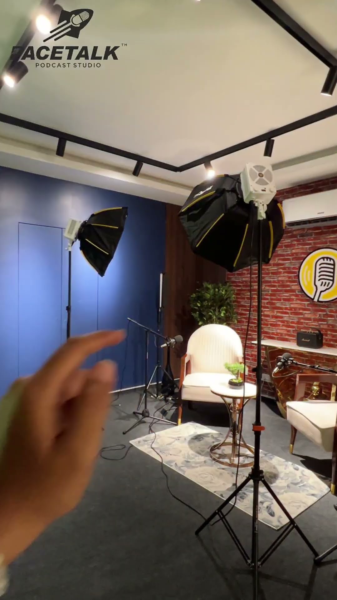PaceTalk Podcast Studio — Reel 1