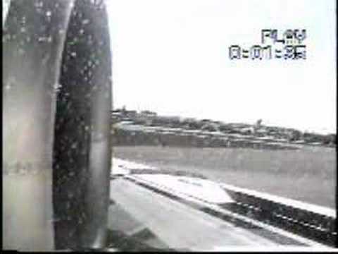 Balkan Airlines Tupolev TU-154M landing at Heathrow Airport