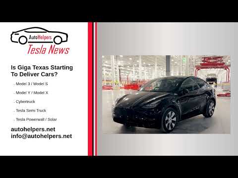Is Giga Texas Starting To Deliver Cars