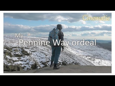 My Pennine Way Ordeal | Solo Backpacking in England | Cinematic 4k