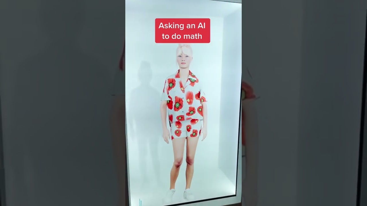 Asking an AI to do math