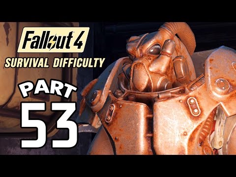 Fallout 4 Survival Difficulty SNIPER Walkthrough - Part 53 Defend The Castle 1080p 60FPS