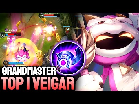 WILD RIFT VEIGAR - TOP 1 VEIGAR GAMEPLAY GRANDMASTER RANKED