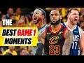 NBA - The GREATEST Game 1 Moments of the Last 10 Finals