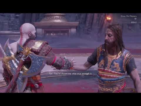 Beating Tyr Under 1 Minute | Absurd Axe Build | God Of War: Ragnarok Valhalla