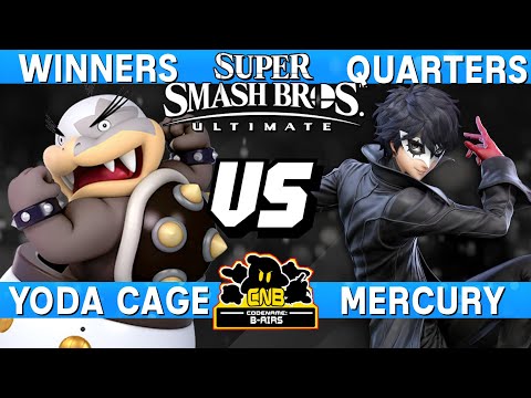 Smash Ultimate Tournament Winners Quarters - Yoda Cage (Bowser Jr) vs Mercury (Joker) - CNB 208