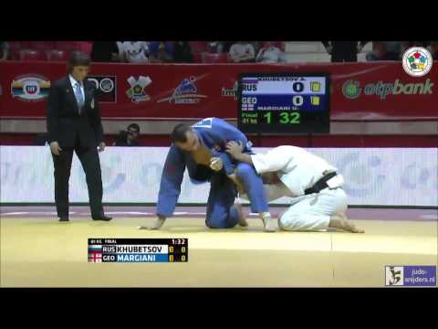 Judo 2014 Grand Slam Baku: Khubetsov (RUS) - Margiani (GEO) [-81kg] final