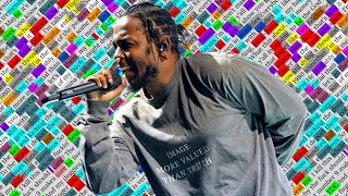 Kendrick Lamar, Black Friday | Rhyme Scheme Highlighted