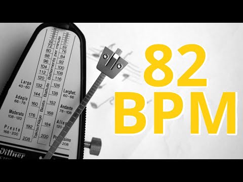 82 BPM METRONOME - Unlock Your Groove (30min)