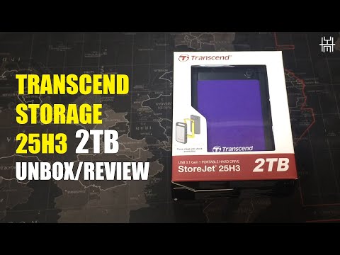 Transcend Storejet 25H3 Unboxing and Review