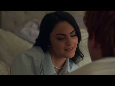 Archie with an awaken Veronica tells her that his dad texted and wants to talk at Pops