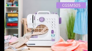 VOF CGSM505 Sewing Machine | 12 Type Stitch | কমদামে পোর্টেবল সেলাই মেশিন | Chinago Bangladesh