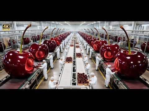 Inside the Cherry Factory: How Maraschino Cherries Are Actually Made 🍒