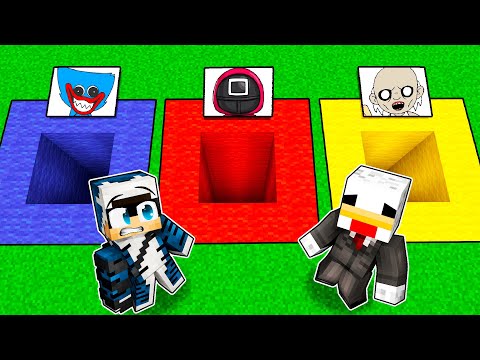 NON CADERE NEL BUCO SBAGLIATO DEI SUPERCATTIVI - MINECRAFT ITA