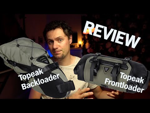 Bikepacking with the Topeak Backloader and Frontloader - a review