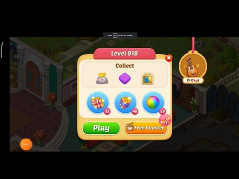 Matchington Mansion Level 918 / iOS/Android