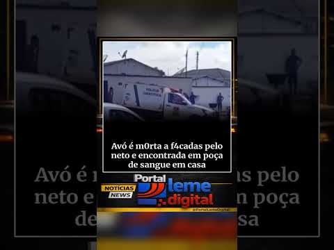 Um homem de 25 anos foi preso nesta terça-feira, em Anápolis (GO), suspeito de m4tar a avó.
