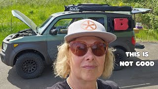 Taking my Broken Honda Element Camping ~ Maybe Don't Do This?
